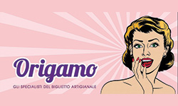 Origamo - Biglietto artigianale